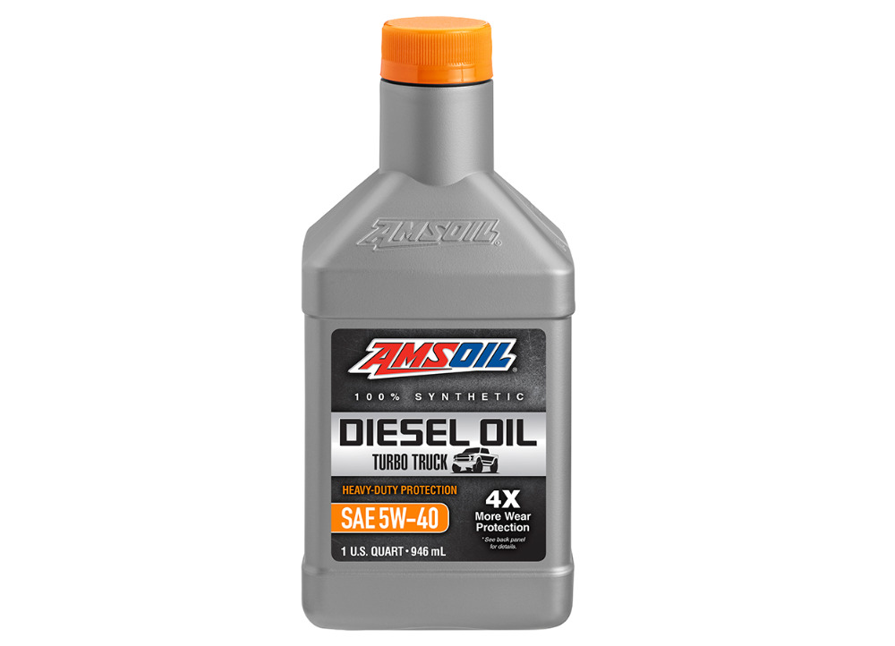 Plně syntetický motorový olej AMSOIL Heavy-Duty 5W-40 946 ml