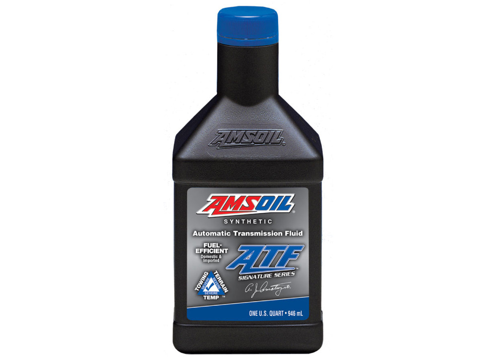 Plně syntetický převodový olej AMSOIL Signature Series Fuel - Effiecient Synthetic Automatic Transmission Fluid 946 ml
