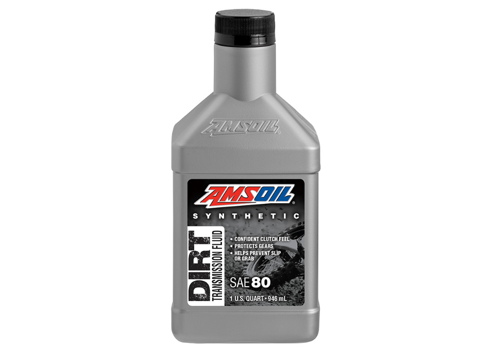 Plně syntetický převodový olej pro motocykly AMSOIL Synthetic Dirt Bike Transmission Fluid 946 ml