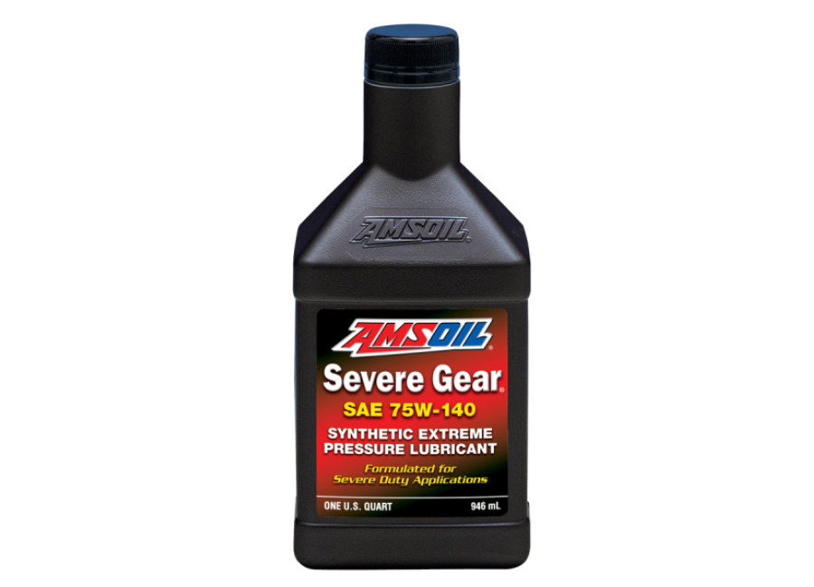 Plně syntetický převodový olej AMSOIL Severe Gear 75W-140 Synthetic Gear Lube 946 ml