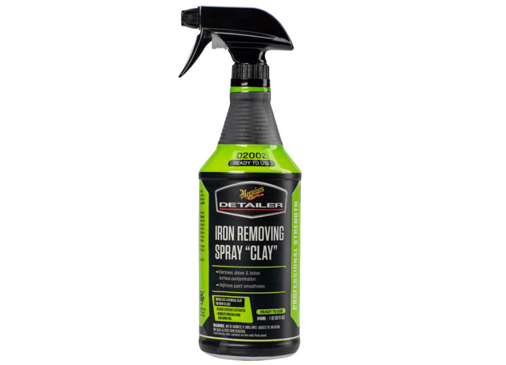 Meguiar's Iron Removing Spray "Clay" - přípravek pro chemickou dekontaminaci laku a dalších povrchů, 946 ml
