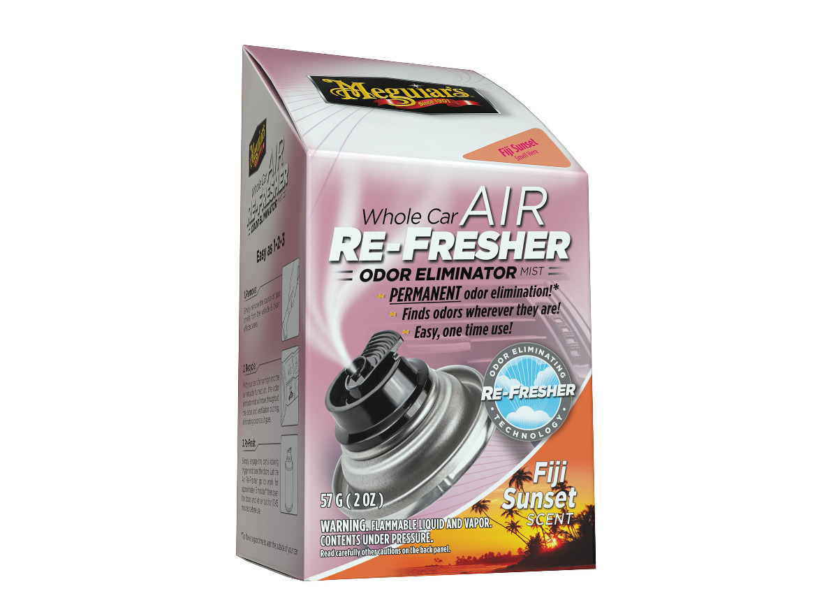 Meguiar's Air Re-Fresher Odor Eliminator - Fiji Sunset Scent - čistič klimatizace + pohlcovač pachů + osvěžovač vzduchu, vůně "Fiji Sunset", 71 g