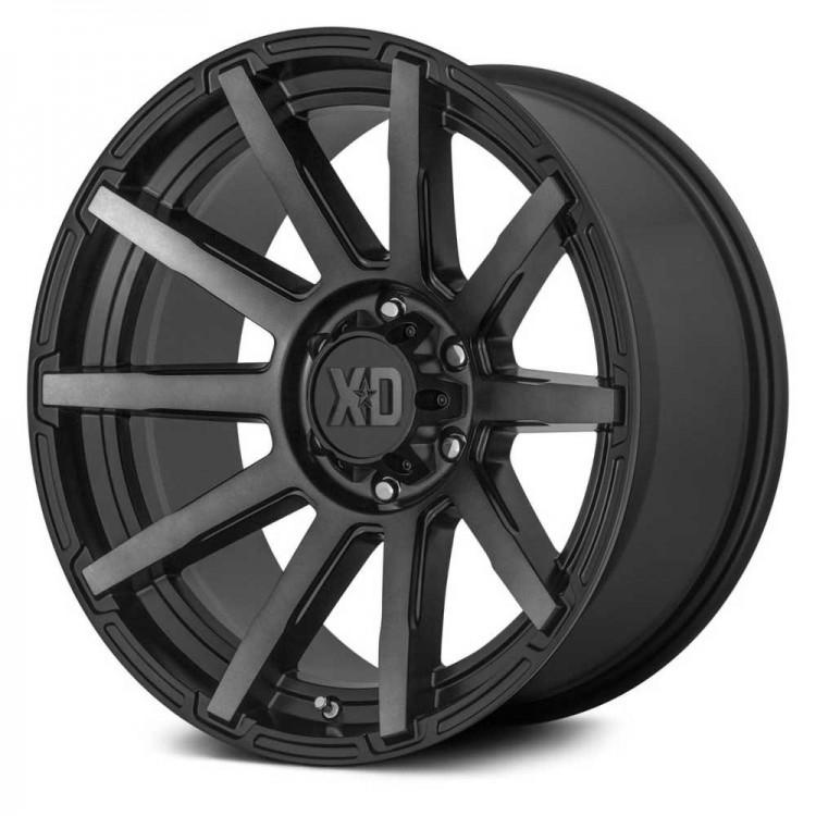 Kola z lehké slitiny XD847 Outbrake Satin Black/Gray Tint XD Series