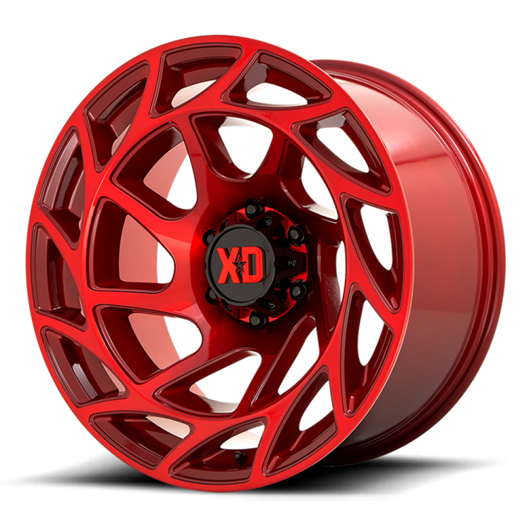 Kola z lehké slitiny XD860 Onslaught Candy Red XD Series