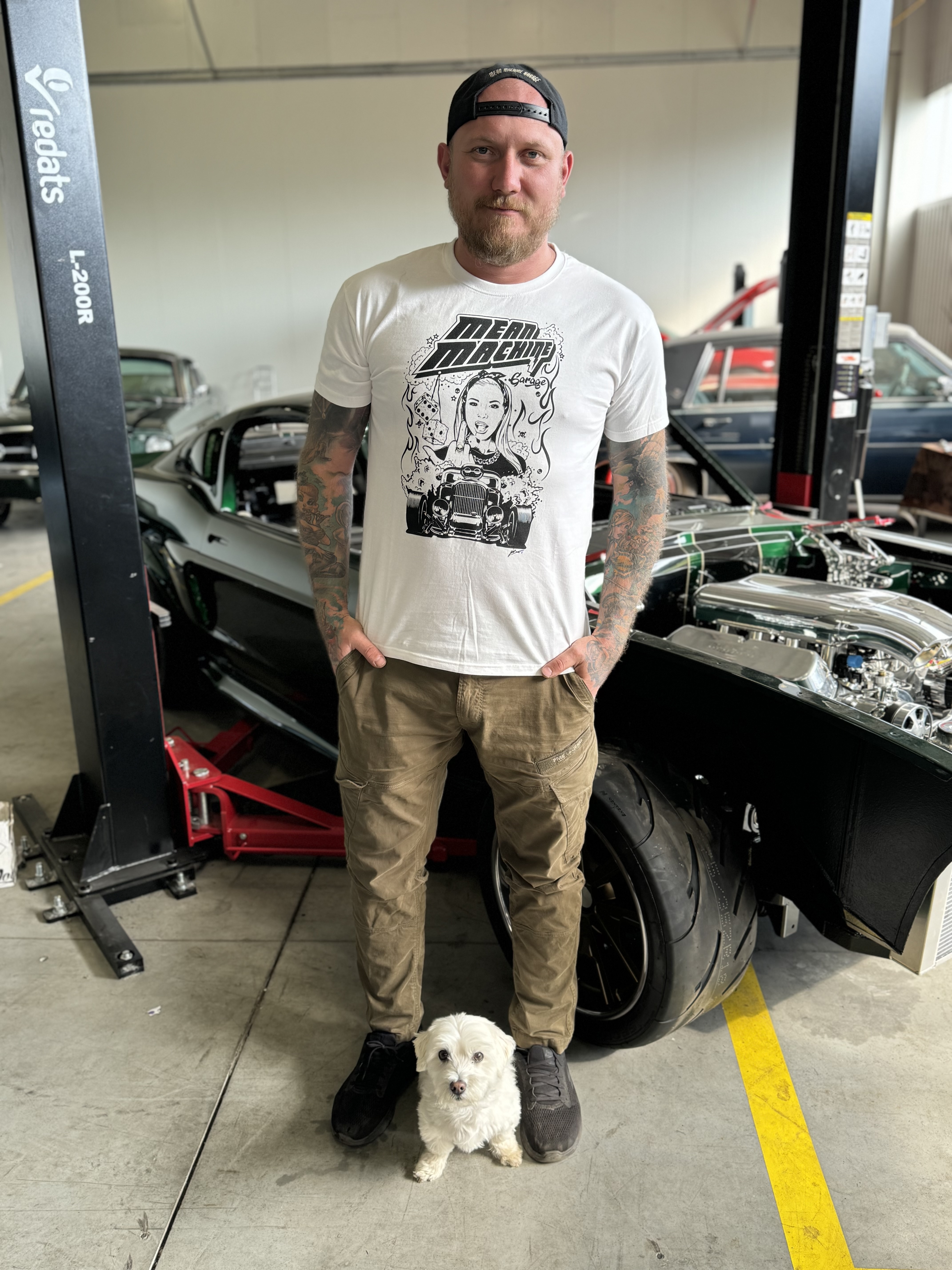 Tričko unisex MMG HOT Rod Girl