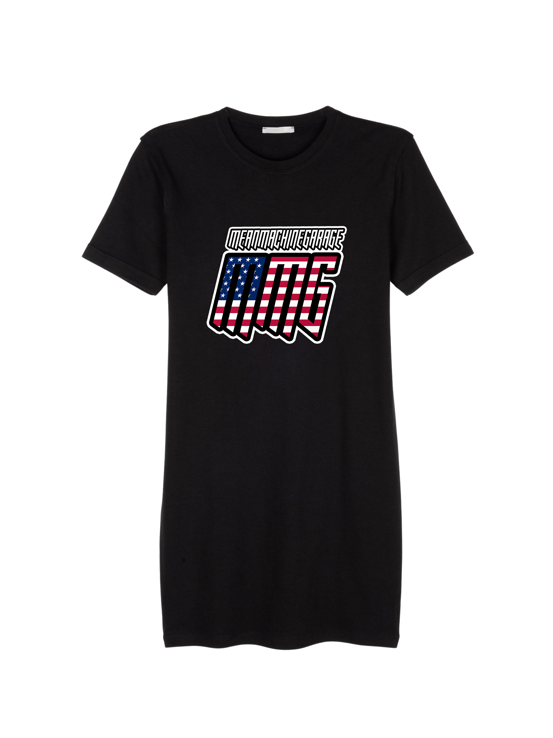Tričkové šaty dámské MMG US Flag