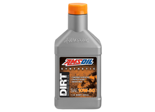 Plně syntetický motorový olej pro motocykly AMSOIL 10W-50 Synthetic Dirt Bike Oil 946 ml