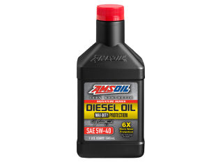 Plně syntetický motorový olej AMSOIL Signature Series 5W-40 Max-Duty Synthetic Diesel Oil 946 ml