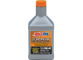 Plně syntetický motorový olej AMSOIL European Car Formula 0W-40 Classic ESP Synthetic Motor Oil 946 ml