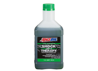 Plně syntetický tlumičový olej pro motocykly AMSOIL Shock Therapy Suspension Fluid #5 Light 946 ml