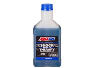 Plně syntetický tlumičový olej pro motocykly AMSOIL Shock Therapy Suspension Fluid #10 Medium 946 ml 